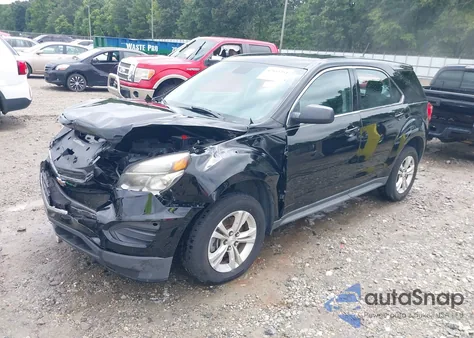 2017 Chevrolet Equinox Ls from USA, damaged, VIN 2GNALBEK6H1544169